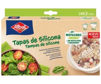 Tapas de silicona ALBAL 15 y 20 cm.