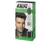 Loción colorante para hombre tono H-55 negro JUST FOR MEN 30 ml.