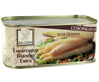 Espárragos blancos lata de 425 gramos Espárragos blancos lata de 425 gramos