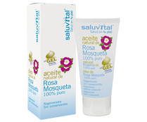 Aceite natural y puro de Rosa Mosqueta con textura gel SALUVITAL 100 ml.