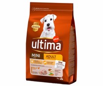 Comida  para perro adulto de talla mini entre 1 y 10 kilogramos ULTIMA ADULT MINI Affinity 3 kg.