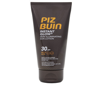 Crema solar con acción protectora y acabado luminoso, con FPS 30 (medio) PIZ BUIN Instant glow 150 ml. Crema solar con acción protectora y acabado luminoso, con FPS 30 (medio) PIZ BUIN Instant glow 150 ml.