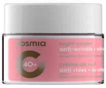 Crema anti-arrugas de noche con colágeno, para todo tipo de pieles COSMIA 50 ml.