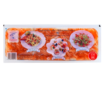Surtido de ahumados de salmón, bacalao y colín AHUMADOS DOMÍNGUEZ 250 g. Surtido de ahumados de salmón, bacalao y colín AHUMADOS DOMÍNGUEZ 250 g.