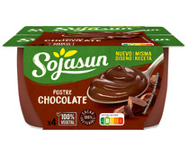 Especialidad de soja con sabor a chocolate, elaborado con cacao 100% sostenible SOJASUN 4 x 100 g.