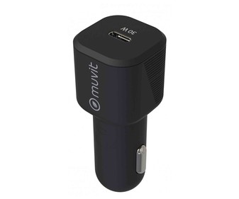 Cargador para coche Tipo-C MUVIT, 30W.