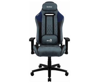 Silla gaming AEROCOOL Duke Stone, almohadilla lumbar, reclinable, regulación de altura.