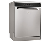 Lavavajillas WHIRLPOOL WFC 3C26 P X, capacidad: 14 servicios, clasificación energética: F, H: 85cm, A: 60cm, F: 60cm.