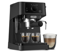 Cafetera espresso DELONGHI EC235.BK Stilosa Advanced, presión 15bar, café molido o monodosis, capacidad 1L, vaporizador.