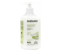Jabón crema de manos con aloe vera y acción antibacteriana  BABARIA 500 ml.