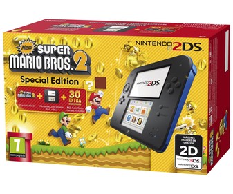 Consola 2Ds+ New Super Mario Bros 2 Consola 2Ds+ New Super Mario Bros 2