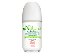 Desodorante roll on unisex con ingredientes de origen natural NATURA Madre tierra 50 ml.