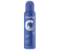 Desodorante en spray para mujer con fragancia a colonia COSMIA 150 ml.