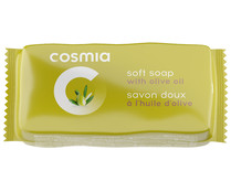 Pastilla de jabón de tocador con aceite de oliva COSMIA 90 g.
