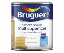 Esmalte acrílico satinado. 0,750 litros color avellana, BRUGUER. Esmalte acrílico satinado. 0,750 litros color avellana, BRUGUER.
