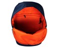 Mochila juvenil color azul marino con un compartimento y doble bolsillo exterior, 30x40x20cm YOUNG'S ATTITUDE ALCAMPO.