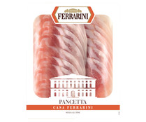 Panceta italiana cortada en finas lonchas FERRARINI  80 g.
