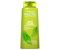 Champú anti-caspa fortificante sin parabenos, para cabello normal FRUCTIS 690 ml.