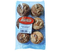 Pasta de almendra BLANCO Bandeja de 400 gr,