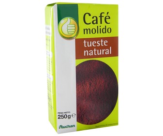 Café molido natural 250 gramos Café molido natural 250 gramos