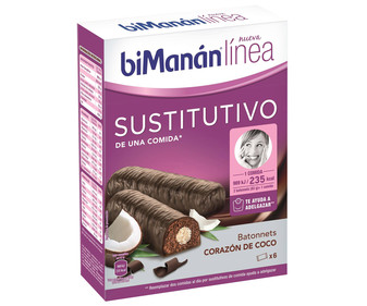 Batonnets con corazón de coco BIMANAN 186 g. Batonnets con corazón de coco BIMANAN 186 g.