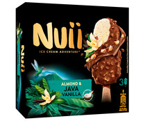 Bombón almendrado con vainilla de Java NUII 3 x 90 ml.