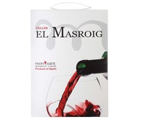 Vino tinto con denominación de origen Montsant CELLER EL MASROIK bag in box 3 l.