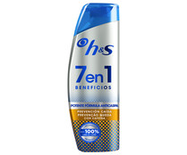 Champú anticaspa con cafeína que previene la caida del cabello H&S 300 ml.