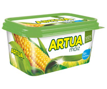 Tarrina de margarina de maíz 100% vegetal, elaborada sin lactosa ARTUA 500 g.