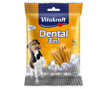Snack dental para perros pequeños (5 a 10 kg) VITAKRAFT 7 uds. 120 g.