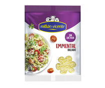 Queso rallado Emmental  sin lactosa MILLÁN VICENTE 100 g.