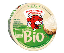 Queso cremoso en porciones ecológico LA VACA QUE RÍE 8 uds. 28 g.