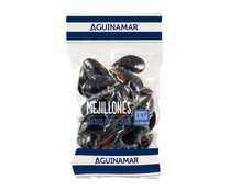 Mejillones cocidos pasteurizados AGINAMAR  bolsa de 1 kg.