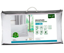 Almohada 135cm. de fibra de firmeza alta, EcoNature Bambú SAVEL.