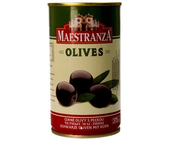 Aceitunas negras sin hueso lata de 150 gramos Aceitunas negras sin hueso lata de 150 gramos