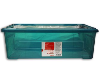 Caja multiúsos 29,5 litros con tapa Caja multiúsos 29,5 litros con tapa