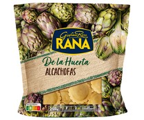 Ravilioli de pasta fresca al huevo, rellenos de alcachofas RANA De la huerta 250 g.