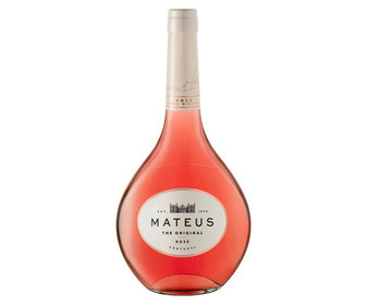 Vino rosado elaborado en Portugal MATEUS The original botella de 75 cl. Vino rosado elaborado en Portugal MATEUS The original botella de 75 cl.