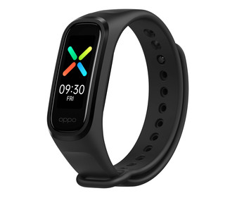 Pulsera inteligente OPPO Band Sport negro, pantalla táctil Amoled, pulsómetro, medidor de sueño.