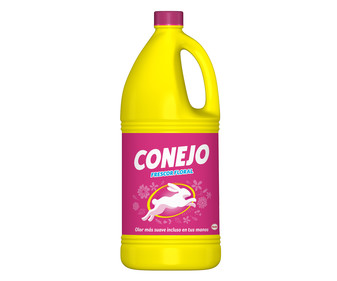 Lejía floral amarilla CONEJO 2 l. Lejía floral amarilla CONEJO 2 l.