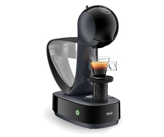 Cafetera de cápsulas DOLCE GUSTO Infinissima De'Longhi EDG160.A negra, presión 15 bares, deposito de 1,2L.