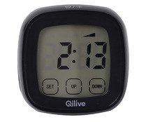 Despertador digital QILIVE Q1953 color negro.