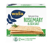 Pan crujiente (crackers) WASA ROSEMARY 190 g.