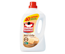 Detergente líquido para lavadora Cuore de Marsella OMINO BIANCO 40 lav.