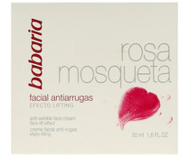 Crema Facial Antiarrugas Rosa Mosqueta BABARIA 50 ml.