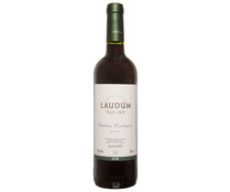 Vino tinto ecológico con denominación de origen.Alicante LAUDUM botella de 75 cl.