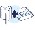 Papel higiénico  24 uds.