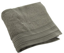 Toalla de lavabo 100% algodón biológico, 540g/m², color marrón topo, ACUTEL. Toalla de lavabo 100% algodón biológico, 540g/m², color marrón topo, ACUTEL.