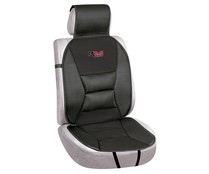 Respaldo universal con cabezal y refuerzo lumbar, de color negro ROLMOVIL Confort.