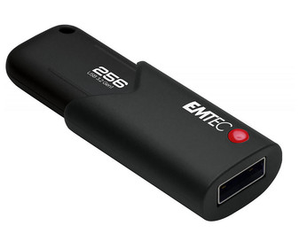 Memoria 256GB EMTEC Click Secure, usb 3.0.